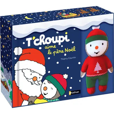 Coffret: T'choupi Aime le Père Noël