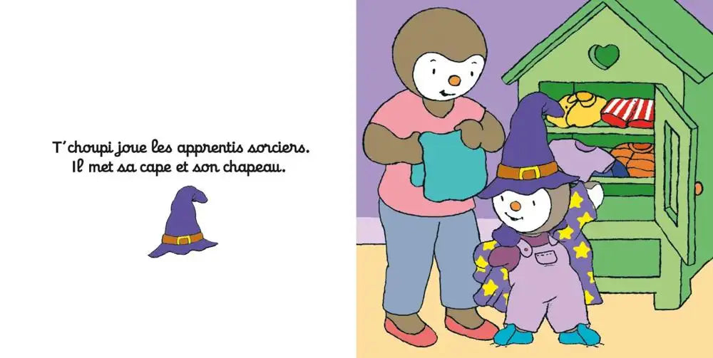 Ma Petite Bibliothèque - T'choupi et les Couleurs