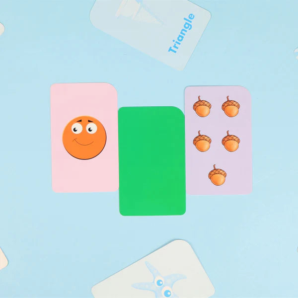 Learning express: Kids Cards (Numbers Colors And Shapes)